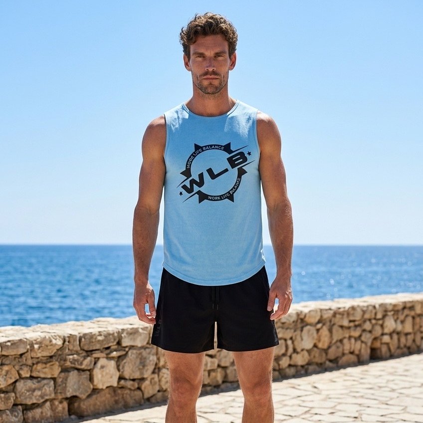 WLB Let’s Go Training Graphic Tank Top